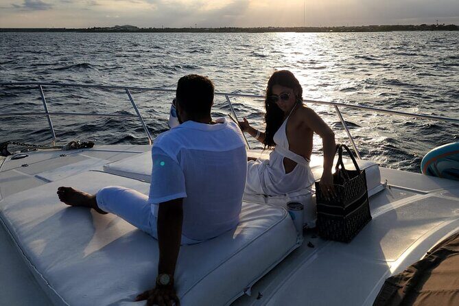 2 Hour Sunset - 47' Azimut, Tulum, Playa del Carmen, Riviera Maya - Karaoke, Bluetooth music, and why the boat feels like a party