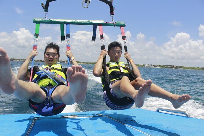 2 in 1 Parasailing and Jet Sky Tour in Cancun - The photos, video, and tipping question you should handle upfront