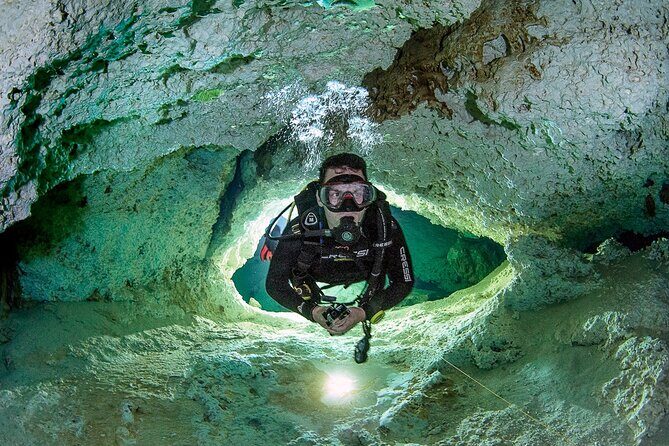 3 Cenote Dives - Casa & Dos Ojos - A 5-hour Casa & Dos Ojos day with a 8:00 am start