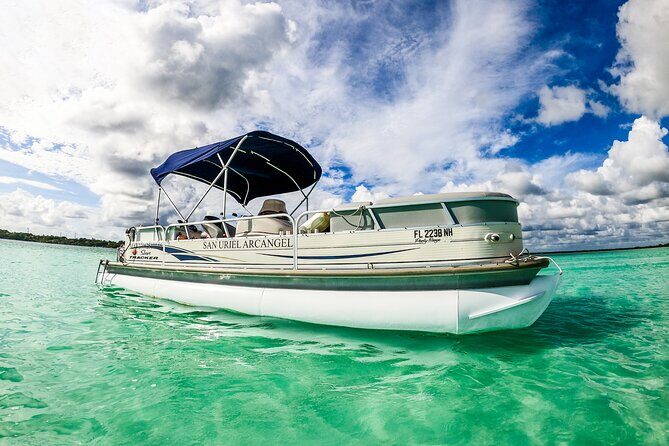 3 hr Pontoon Tour with access to Beach Club and Free Kayaks - Stop 1 in Bacalar: First Swim Options and Lagoon Icons