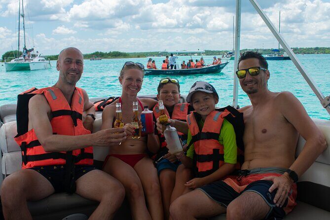 3 hr Pontoon Tour with access to Beach Club and Free Kayaks - Guides Matter: Daniel, Jonathan, Anthony, Carlos, and More