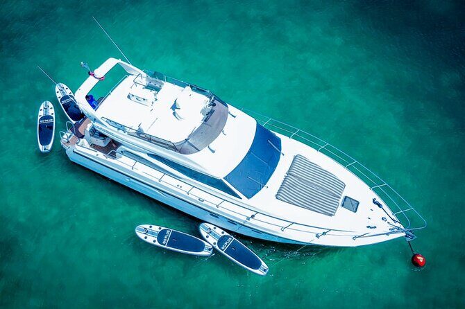 4 Hour - 47' Azimut, Tulum, Playa del Carmen, Riviera Maya - Onboard Karaoke and Music: Why This Trip Works for Families