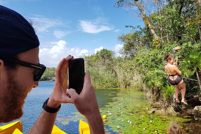 4 Private Cenotes, Zip-Lines, Canoes & Mayan Village with Delicious Lunch - What to Bring (So Mosquito Season Doesn’t Ruin Your Photos)