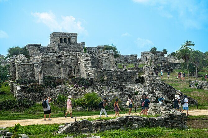 4x1: Coba, Cenote, Tulum and Playa del Carmen Tour from Cancun - Cobá (Zona Arqueologica de Cobá): jungle walking and Nohoch Mul