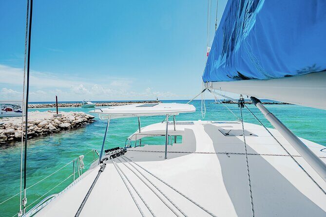 5-Hour 38'Luxury Catamaran All-Inclusive Tulum & Playa del Carmen - Price and value: $1,931.04 per group up to 15