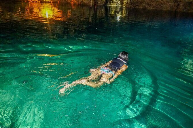 Adrenaline Tour with ATV, Ziplines and Cenote from Cancun - Cenote Swim Experience: Natural Water, Jungle Vibes