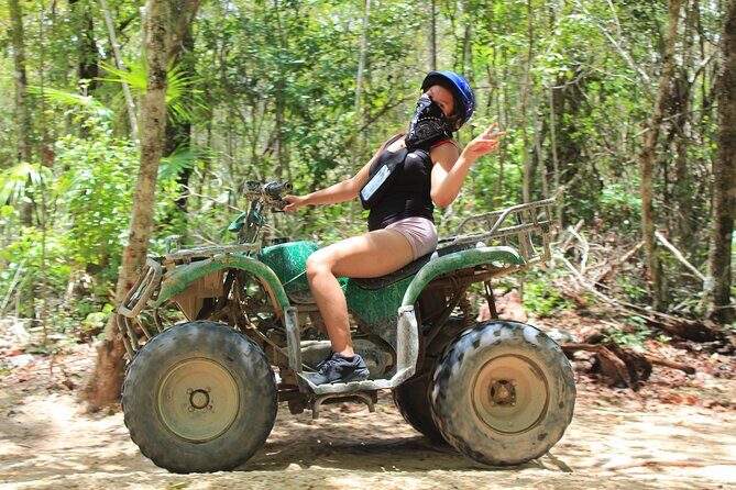 Adventure in the Mayan Jungle with ATV and Zip Line in Tulum - Cave Cenote Time: Stalactites, Swims, and Why Water Shoes Matter