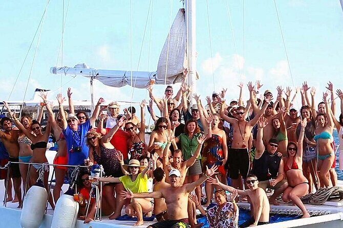 All-Inclusive Isla Mujeres Catamaran with Free Transportation - Key highlights you’ll actually feel