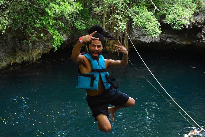 ATV Adventure, Interactive Bridges, Ziplines, Cenote and Lunch - Ziplines and interactive bridges: seeing the canopy without needing a gym