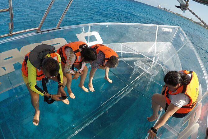 ATV and Clear Boat Ride Full Experience in Cozumel - Tequila tasting: education with a side of shopping pressure