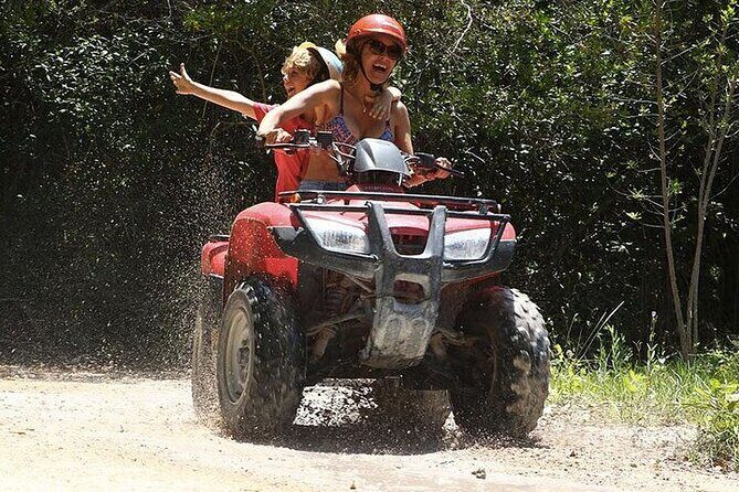 ATV Circuit in Cancun, Horseback Riding, Zip Lines, Cenote, lunch - Your itinerary, step-by-step: from ATVs to the cenote jump platform