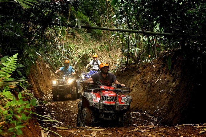 ATV Combo Horseback Riding, ATV, Ziplines, Cenote and Lunch - Zip line circuit: fast views, clear rules, and weight limits