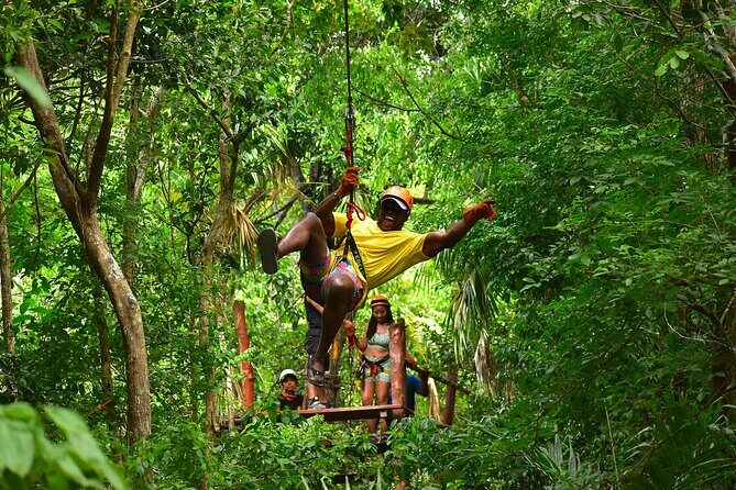 ATV Tour with Cenote swim, Ziplines, Transportation and Lunch Included - Zip Lines Over the Canopy: Wind, Height, and Safety Gear