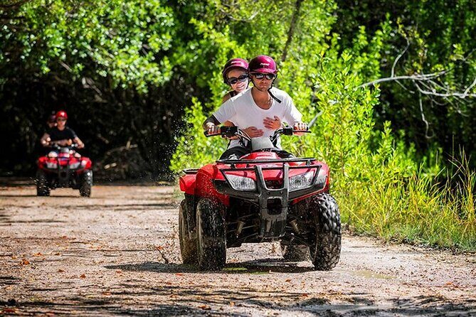 ATV with Speedboat, Waverunner, or Parasailing - Caribbean Sea time on a WaveRunner or speedboat: guided bay cruising that’s mostly about the “right amount”