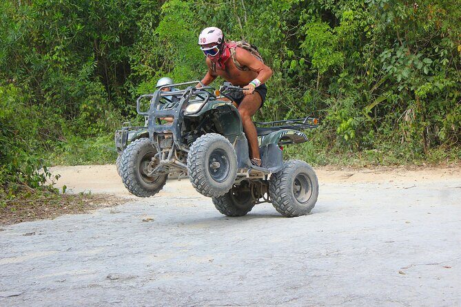 ATV Ziplines, Cenote, Lunch, Horseback Riding and Tequila Tasting - Lunch That Keeps You Moving: Cochinita Tacos and Vegan Options