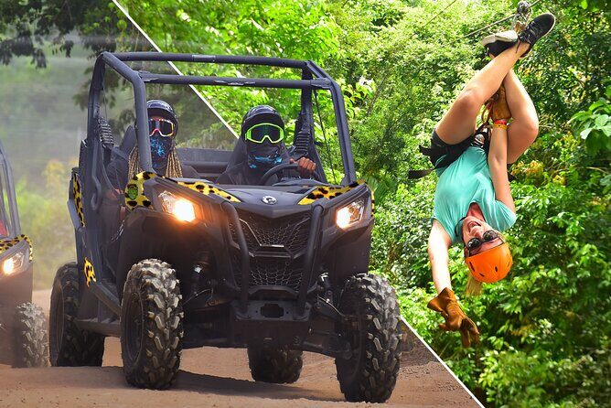 ATV, Ziplines & Cenote with Transportation - ATV + Ziplines + Cenote: the whole experience in plain terms