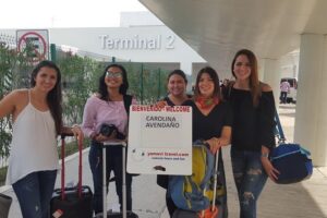 Cancun Airport private transfer to Cancun hotel zone - The ride: private minivan transfer, luggage limits, and AC reality