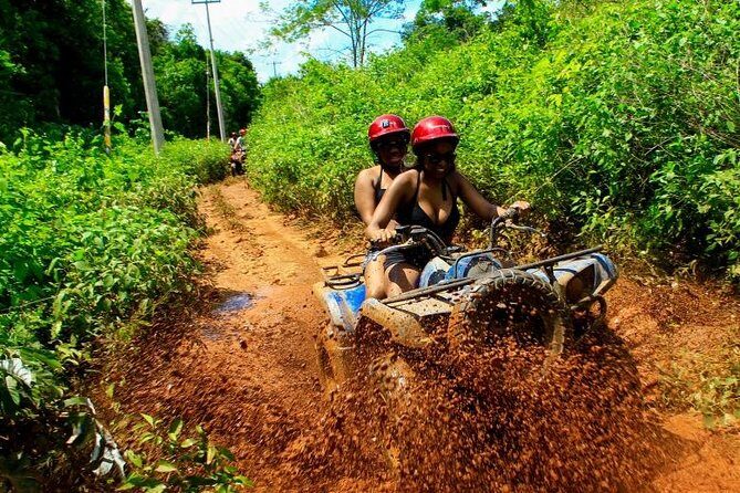Cancun Best ATV Tour, Ziplines and Cenote Swim with Lunch - ATV, Zip Lines, and Cenotes: the day’s exact rhythm