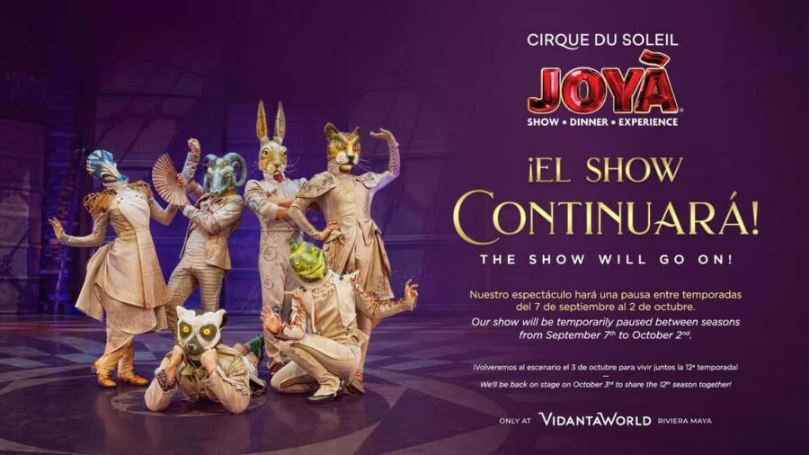 Cancún: Cirque du Soleil JOYÀ Show Ticket - The story and staging: what the show feels like in the theater
