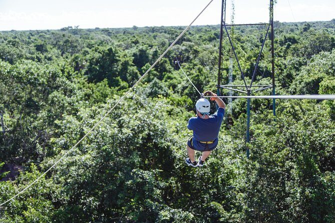 Cancun Extreme Zipline Canopy Tour - The Big Picture: Zipline Energy Plus a Cenote Finish