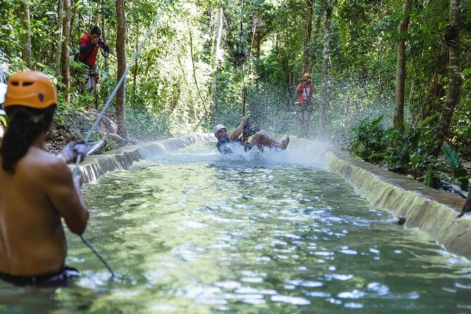 Cancun Extreme Zipline Canopy Tour - The Zipline Course: Height, Speed, and the “Use Your Legs” Part