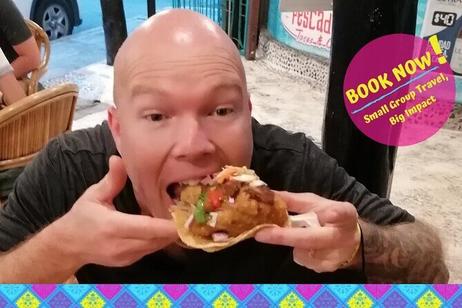 CANCUN TACO TOUR - The Taco Attack - Tacos, Tequila & More - The easiest way to meet up: Parque de las Palapas area