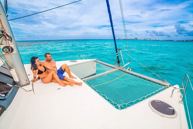 Catamaran to Isla Mujeres Snorkeling Tour with Open Bar and Lunch - Spinnaker time and the open bar: fun segment, pace your day