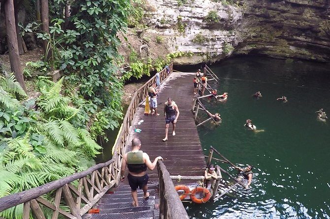 Chichen Itza Day Trip Exclusive Nool-Ha Cenote & Valladolid Visit - Lunch at Kaua and The Carved-Stone Workshop Pause