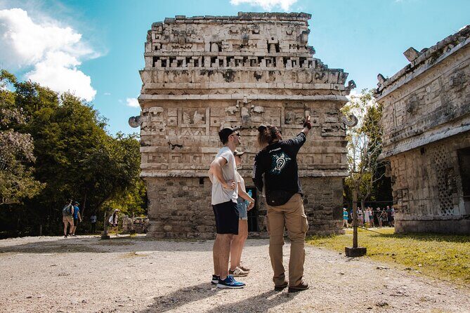Chichen Itza with exclusive Cenote Maya and Valladolid free time - Hacienda Oxman Cenote: Swim Time With Included Safety