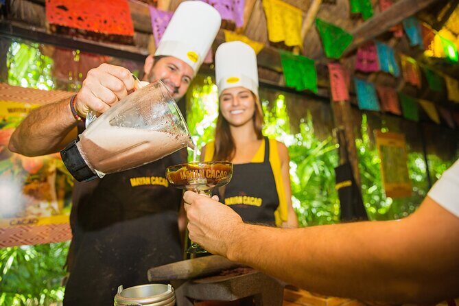 Chocolate & Margarita Workshop - Making your handmade chocolate bar step by step