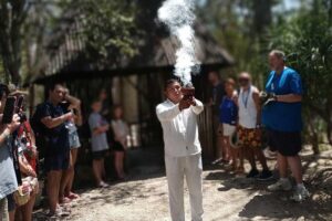 Coba and Tulum, cenote swim and buffet lunch - Entering Tulum: 2 hours in the walled city by the Caribbean