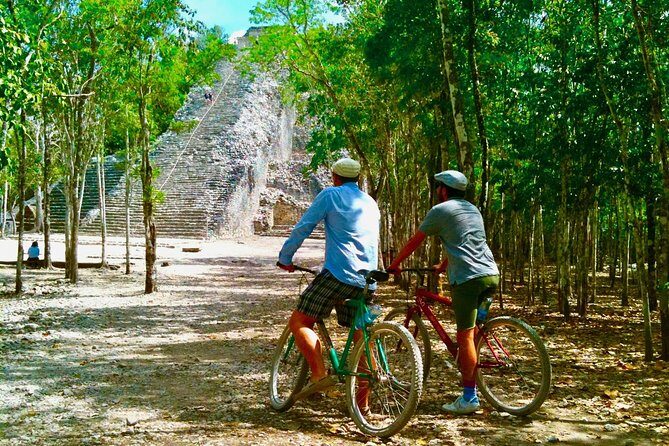 Coba Ruins, Punta Laguna Nature Reserve, Cenote and Mayan family - Punta Laguna Reserve: Monkeys, Canoeing, and a Zipline Moment