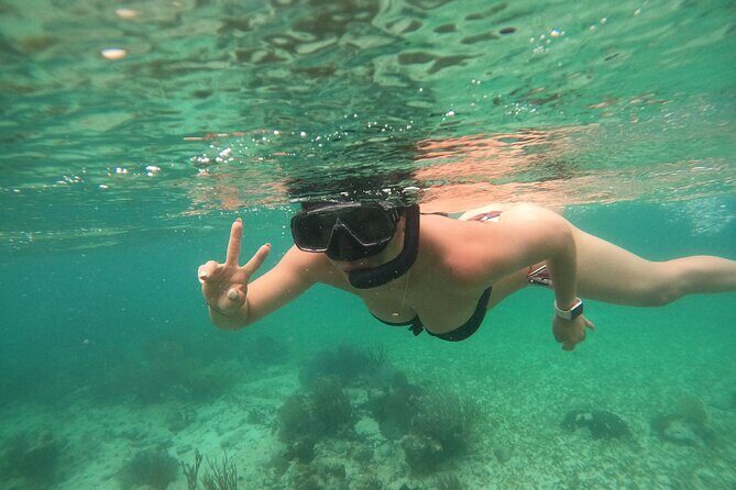 Costa Maya, snorkeling on the reef with fish, looking for turtles - Boat Ride, Timing, and What the 1 Hour 20 Minutes Means