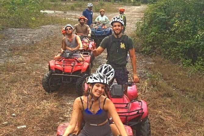 Cozumel ATV Jungle Adventure and Snorkeling with Lunch - Mayan Extreme Park: the ATV trail is the main character