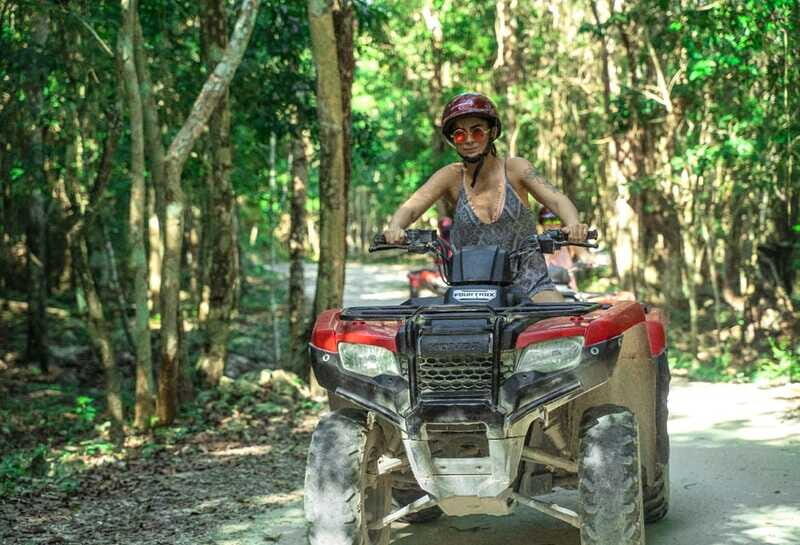 Cozumel: ATV Ride to Jade Cavern, Beach Club Access & Lunch - Playa Uvas beach club: lunch, snorkel, and short paddles