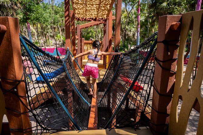 Cozumel, Day Pass Access at KUZÁ Beach & Adventure Park - Food and drinks: what’s included, what costs extra, and how to plan
