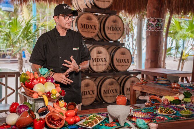 Cozumel: KUZÁ Beach Day, Buffet, Open Bar & Mexican Flavors Class - Stop 3: beach time with calm water options and cultural entertainment