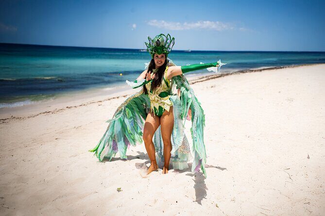 Cozumel: KUZÁ Beach Pass with Buffet, Open Bar & Activities - Cultural shows, live music, and beach games without the pressure