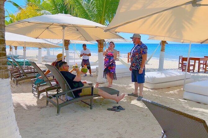 Cozumel Mayan Ruins and Beach Break - Playa Casitas church stop: history right by the sea