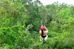 Family ATV Cenote Five Zip Lines Photos Taco Lunch Tequila Taste - The jungle ATV ride: solo or tandem with 2021 power
