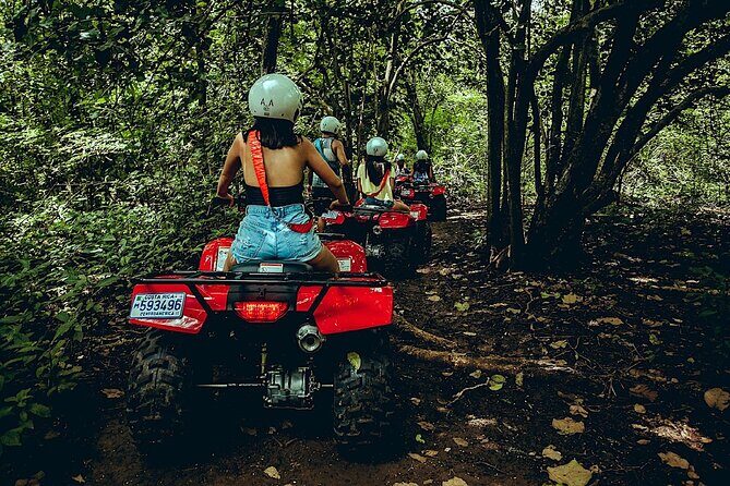 Family ATV Cenote Five Zip Lines Photos Taco Lunch Tequila Taste - Tequila tasting: optional and easy to skip