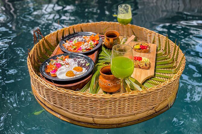 Floating breakfast in The Yellow Nest (near Dos Ojos cenote) - Getting there from Dos Ojos and Cenote 2 Eyes