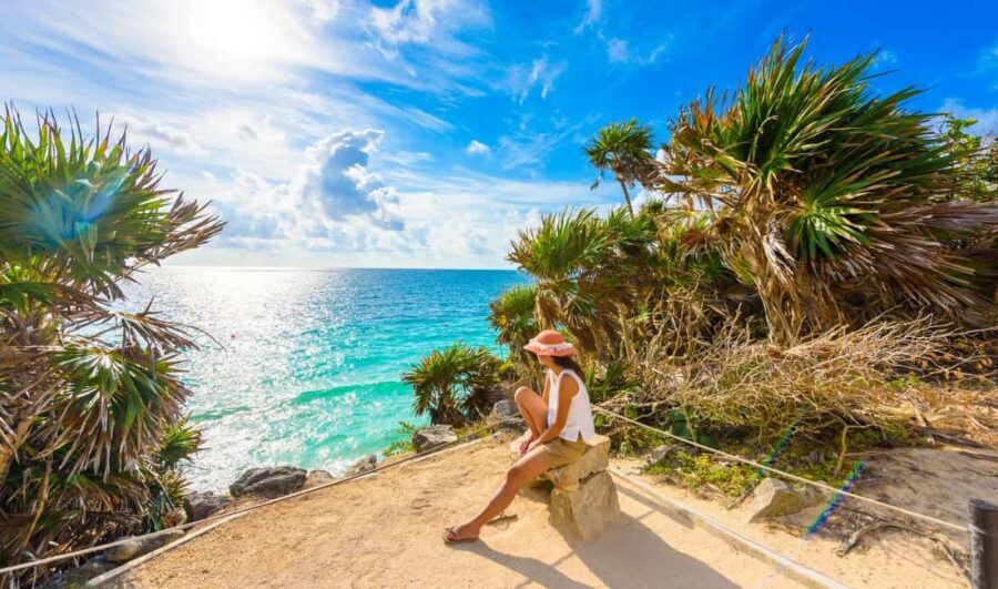 From Cancun: Coba, Tulum & Mayan Traditions Guided Tour - Coba’s jungle pyramid: the view you came for