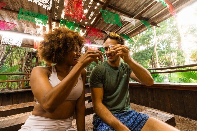 From Playa del Carmen ATV Adventure with Ziplines, Cenote - Zipline course: limits, speed, and the wait that comes with group timing