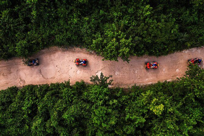 From Playa del Carmen ATV Adventure with Ziplines, Cenote - Pickup timing and the ride from Playa del Carmen