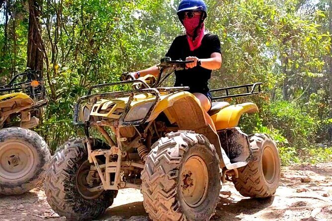 Half-day Adventure: Cenote + Ziplining + ATV Tour - ATV jungle trails: what you’ll feel and what to pack