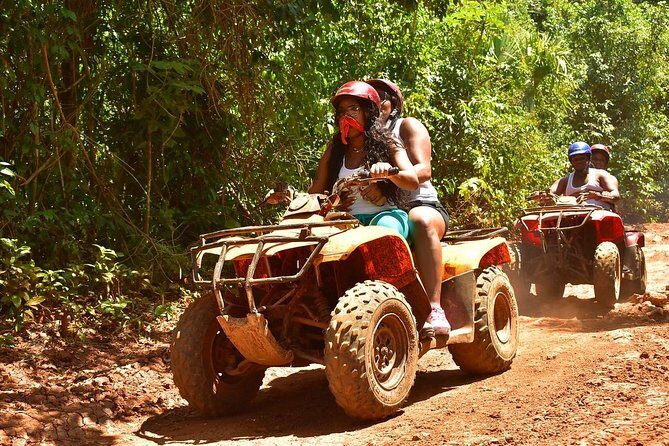 Horseback Riding plus ATV, Cenote, Ziplines, and Lunch - The four-zipline jungle circuit: good thrills, not a marathon