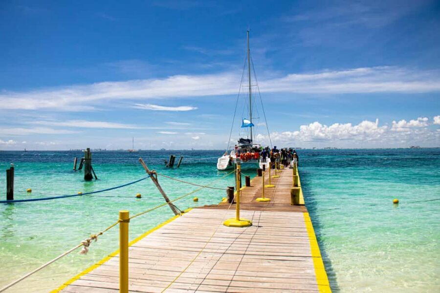Isla Mujeres: Catamaran Ride with Open Bar, Snorkeling, and Lunch - The Catamaran Ride: Open Bar, Music, and Real Sea Time
