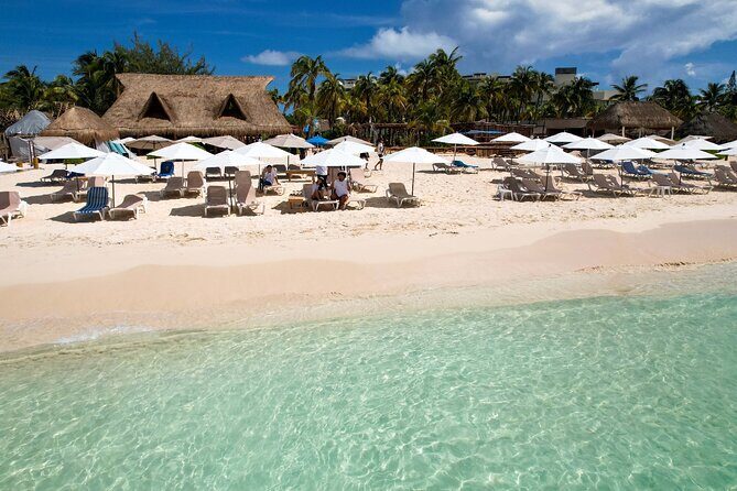 Isla Mujeres luxury catamaran with premium open bar and lunch - Isla Mujeres downtown: use that free hour like a pro