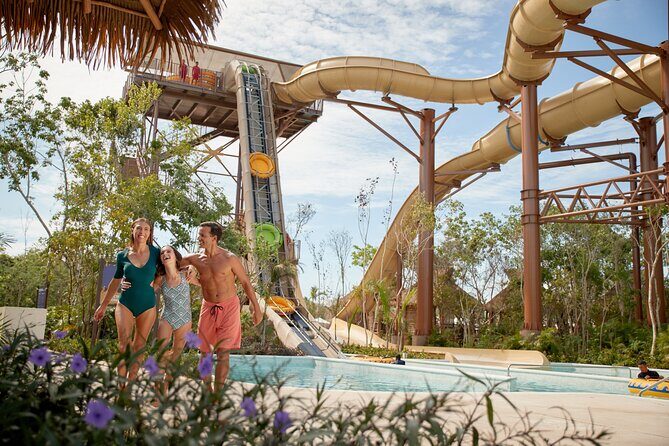 Jungala Aqua Experience - Beachside thrill rides: Boomerango, Tropical Whizzard, Free Fall, and Aqualoop